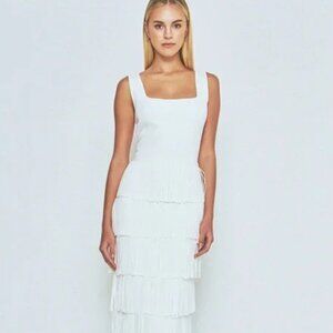 Endless Rose Knit Fringe Long Dress